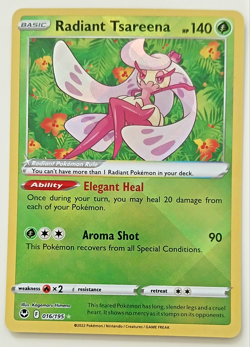 Radiant Tsareena 016/195 Silver Tempest - Pokemon English - Image 1