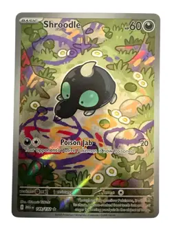 Shroodle 149/132 – Full Art Illustration Rare Holo – Pokemon TCG – NM Near Mint - Image 1