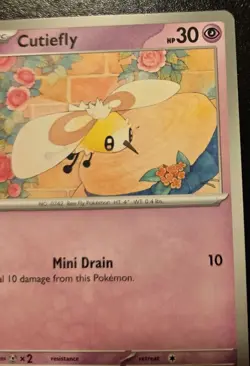 Cutiefly 075/162 Common Scarlet & Violet: Temporal Forces Pokemon TCG - Image 3