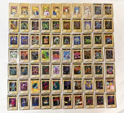 Yu-gi-oh Bandai Carddass Common Cards 1998-1999 Vintage Japanese Lot70 - Image 1