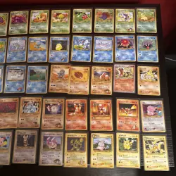 Pokemon TCG Mixed Vintage Japanese Card Lot Of 44 (LP-MP) - Image 3