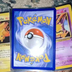 Pokemon TCG Ampharos V Holo & Mixed Card Lot Pikachu Abra Cyndaquil Totodile - Image 2