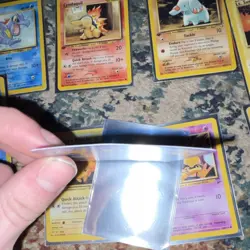 Pokemon TCG Ampharos V Holo & Mixed Card Lot Pikachu Abra Cyndaquil Totodile - Image 3