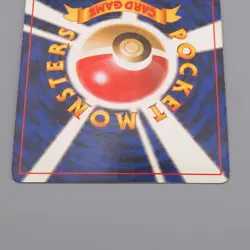 Pokemon Card Team Rocket's Meowth Lv.11 52 Old Back Nintendo Promo Japanese q626 - Image 5
