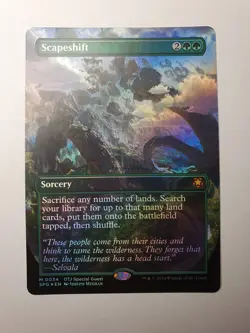 MTG - Scapeshift Borderless Foil - Special Guests SPG #0034 - N/M to LP - Image 1