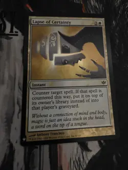 Lapse of Certainty #9 (Foil) (NM) List Reprints LIST LIST Magic MTG - Image 2