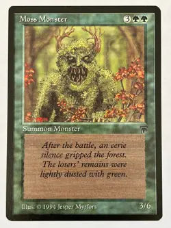 Moss Monster Legends Non-Foil MTG LP - Image 1
