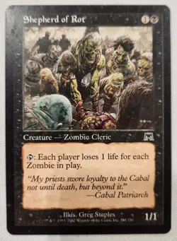 MTG Magic [x1] Shepherd of Rot [x1] Onslaught M/NM - Image 1
