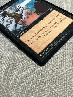 MTG - Withering Boon - NM - Mirage - Image 2