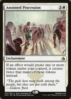 Anointed Procession - MtG Amonkhet - R002 NM 2017 - Image 1