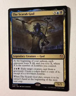 The Scarab God - 120 - NM - Commander: Aetherdrift - MTG DRC - Image 1