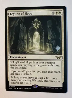 Leyline of Hope Promo Pack: Duskmourn: House of Horror #18 Rare PW Stamp MTG - Image 1
