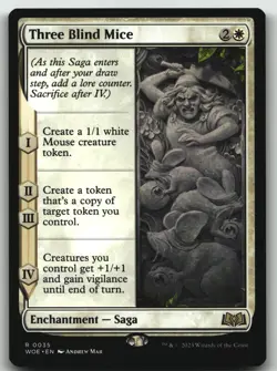 Three Blind Mice R Wilds of Eldraine 35 LP - Image 1