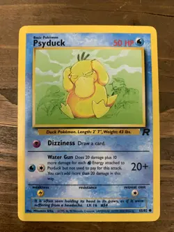 Psyduck - 65/82 - Common - Team Rocket - Unlimited - Pokemon - Check Pics - Image 1
