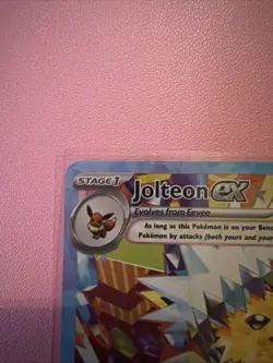 Pokemon Jolteon ex 153/131 Special Illustration Rare Full Art Holo 260 HP - Image 2