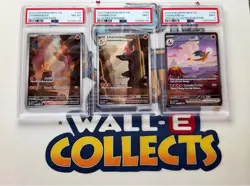 Pokemon 151 Charizard ex PSA 9 + Charmeleon PSA 9 + Charmander PSA 8 Sequential - Image 1