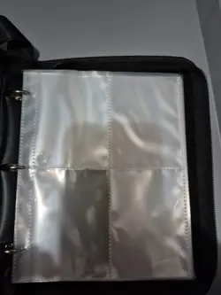 Pokemon Binder With 50 Sleeves , Zip Closure & Wrist Strap NEW - Image 3
