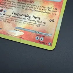 Typhlosion 16/123 Mysterious Treasures Reverse Holo Vintage Pokemon TCG - Image 4