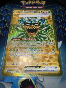 Pokemon - Teal Mask Ogerpon ex Gold Hyper Rare - Twilight Masquerade 221/167 NM - Image 1