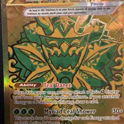 Pokemon TCG Teal Mask Ogerpon EX Prismatic Evolutions 177 Hyper Rare - Image 2