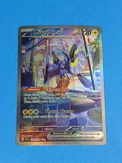 Pokemon Scarlet & Violet Base Set Miraidon ex 244/198 Special Illustration Rare - Image 1