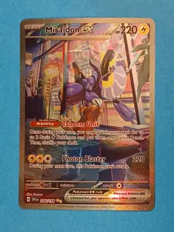 Pokemon Scarlet & Violet Base Set Miraidon ex 244/198 Special Illustration Rare - Image 2