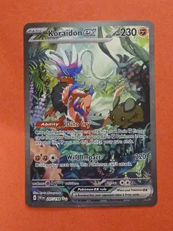 Pokemon Scarlet & Violet Base Set Koraidon ex 247/198 Special Illustration Rare - Image 1