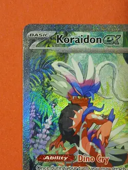 Pokemon Scarlet & Violet Base Set Koraidon ex 247/198 Special Illustration Rare - Image 5
