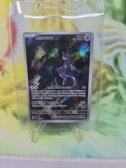 Pokemon Mewtwo TCG Scarlet & Violet 151 Promo Holo Rare 052 UPC NM - Image 1