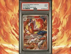 PSA 9 Infernape 173/167-Illustration Rare-Pokemon Twilight Masquerade - Image 1