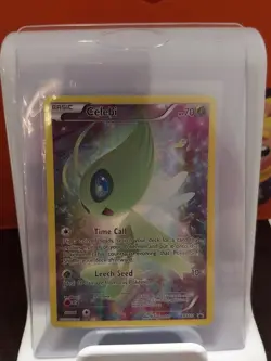 Pokemon XY 2016 Black Star Promo Celebi Full Art #XY111 - Image 3