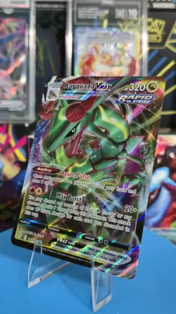 Rayquaza VMAX 111/203 SWSH07: Evolving Skies Ultra Rare Full Art Holo Pokemon - Image 1