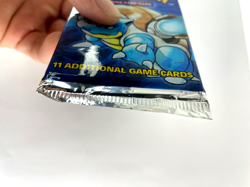 Base Set Booster Pack - Blastoise Artwork - Pokemon - Sealed - Image 3