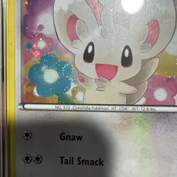 Minccino BW13 Black & White Holo PROMO WITH SWIRL PSA 9 RARE POKEMON ! 2011 - Image 2