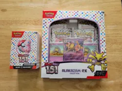 Pokemon TCG Scarlet & Violet 151 Booster Bundle & Alakazam Ex Pack! - Image 1