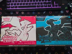 Pokemon Center White Flare & Black Bolt ETB Elite Trainer Box Sealed Pokemon TCG - Image 1