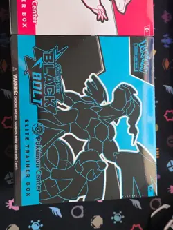 Pokemon Center White Flare & Black Bolt ETB Elite Trainer Box Sealed Pokemon TCG - Image 3