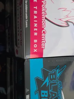 Pokemon Center White Flare & Black Bolt ETB Elite Trainer Box Sealed Pokemon TCG - Image 5