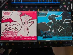 Pokemon Center White Flare & Black Bolt ETB Elite Trainer Box Sealed #4 - Image 1