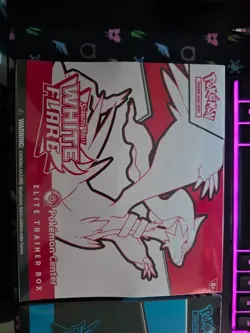 Pokemon Center White Flare & Black Bolt ETB Elite Trainer Box Sealed Pokemon #2 - Image 2