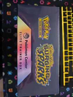 Pokemon TCG - Surging Sparks Pokemon Center - Elite Trainer Box - Sealed ETB #6 - Image 5