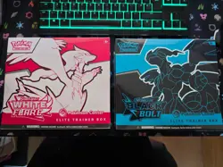 Pokemon Center White Flare & Black Bolt ETB Elite Trainer Box Sealed #3 - Image 1