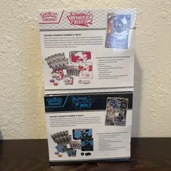 Pokemon Black Bolt And White Flare Elite Trainer Box Lot Of 2 Factory Sealed ETB - Image 2