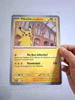 Pokemon National History Museum: Pikachu At The Museum Promo Sealed x2 no.2 - Image 2