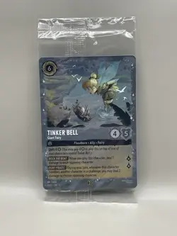 Tinker Bell - Giant Fairy 11 Disney Lorcana Promo Cards Holo - Sealed Promo - Image 1