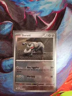 Durant - 070/086 - Masterball Holo - White Flare - Pokemon Card - NM/M - Image 1