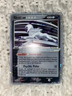 Absol ex 92/108 Power Keepers Holo 100 HP Ultra Rare Pokemon TCG Card Stock 2007 - Image 1