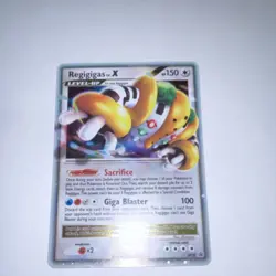 Pokemon Regigigas LV.X 150 HP Promo Holo Pokemon Promos DP30 2008 Card - Image 1