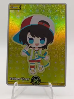 hololive OFFICIAL CARD GAME Yellow Cheer (SY) - Curious Universe - Image 1