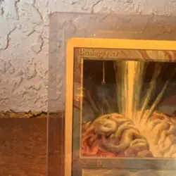 Magic: The Gathering Braingeyser Sorcery Card Blue Mark Tedin - Image 2